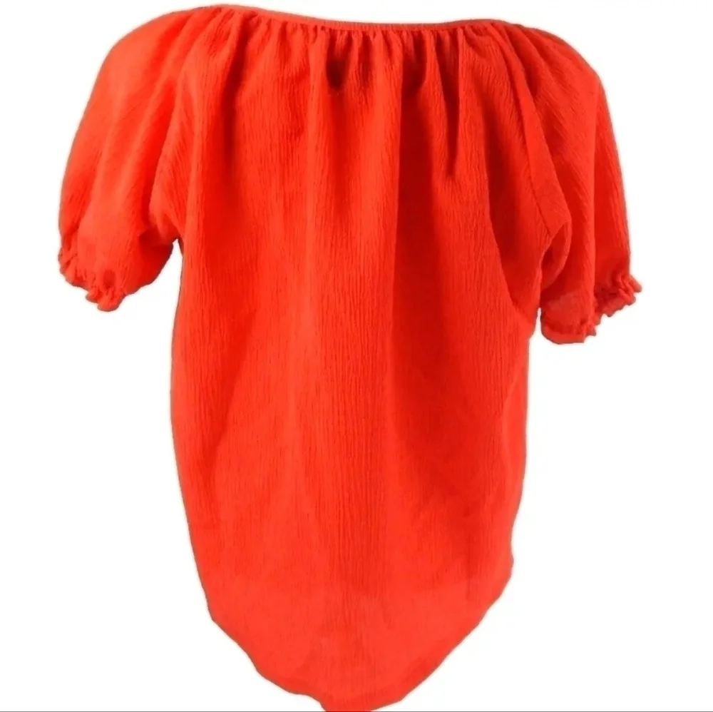 Madewell Texture Thread Peasant Top